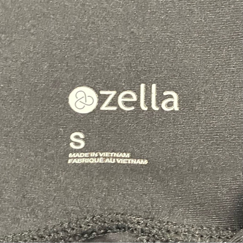 Zella High Rise Cropped Leggings 7/8 Length Athletic Women’s Small Black - Picture 12 of 12